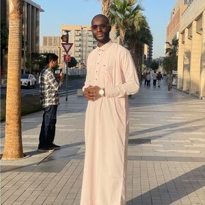 Men's Pink Kaftan
